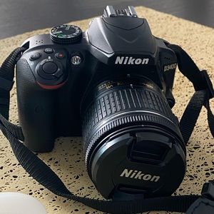 Nikon D3400 with accessories!!